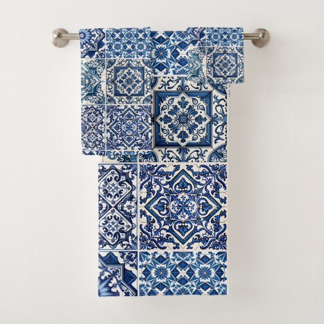 Carrelage méditerranéen, Portugais, Azulejo, Majol (En situation)