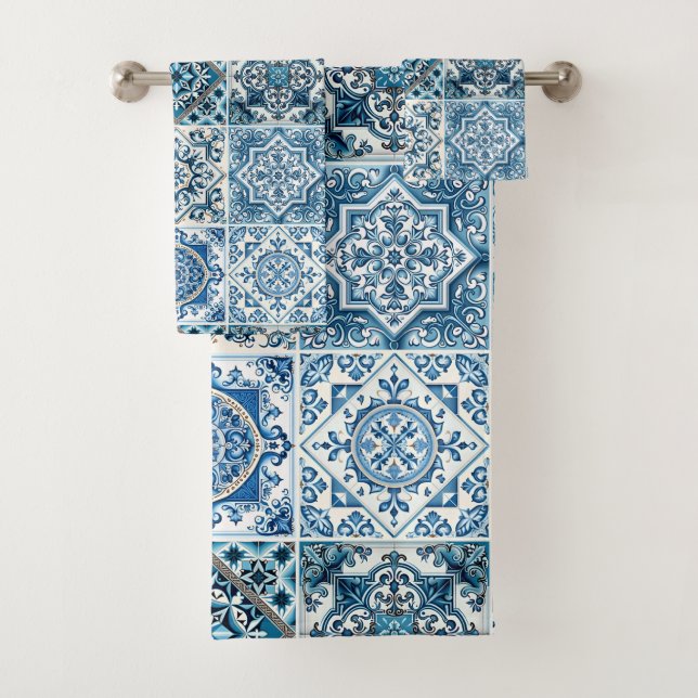 Carrelage méditerranéen, Portugais, Azulejo, Majol (En situation)