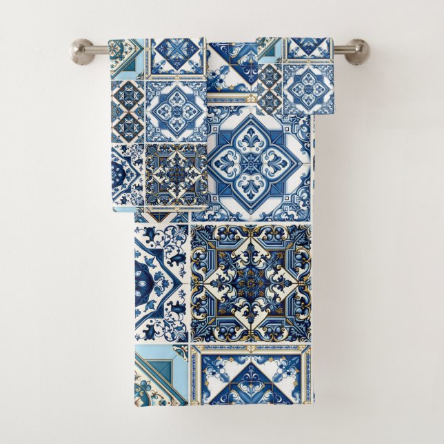 Carrelage méditerranéen, Portugais, Azulejo, Majol (En situation)