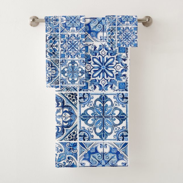 Carrelage méditerranéen, Portugais, Azulejo, Majol (En situation)