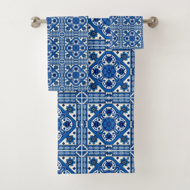 Carrelage méditerranéen, Portugais, Azulejo, Majol (En situation)