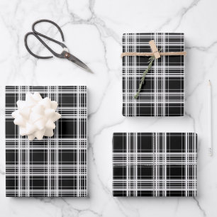 Carrelage noir cool motif papier d'enveloppement