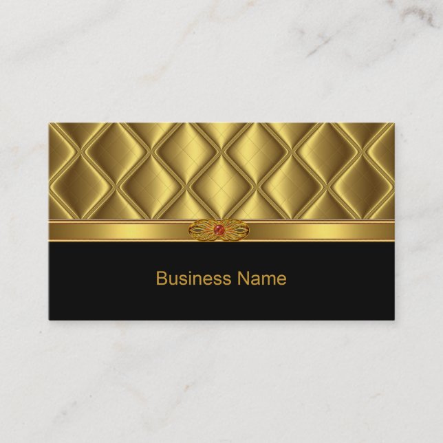 Carrelage or carte de visite Trim Bijou rouge (Devant)