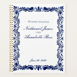 Carrelage Talavera bleu Espagne Fiesta Floral Mari