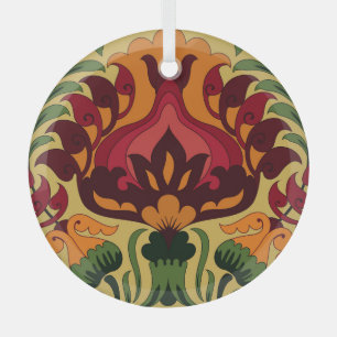 Carrelage vintage, décoration Art Nouveau.