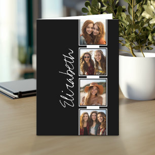 Carrés de collection photo noir et blanc Personnal