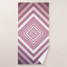 Carrés modernes de la Gradation rose et blanc