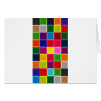 Carrés multicolores et rayures Girly