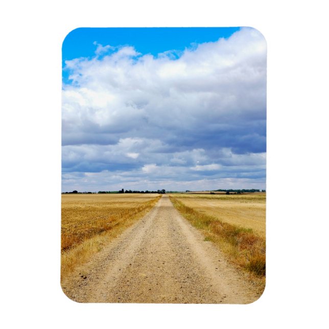 Carretera Boadilla del Camino - Itero de la Vega Magnet (Vertikal)