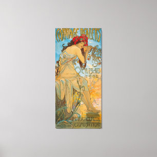 Carriage Dealers by Alphonse Mucha (1902) Leinwanddruck