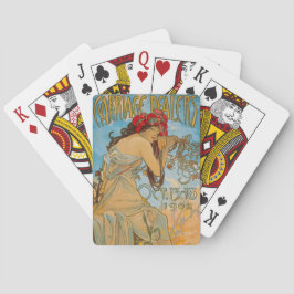 Carriage Dealers by Alphonse Mucha (1902) Spielkarten