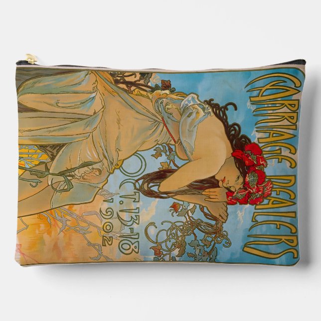 Carriage Dealers by Alphonse Mucha (1902) Zubehörtasche (Vorderseite)
