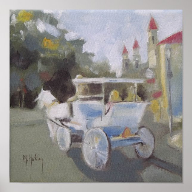 Carriage Ride Sightseeing Poster (Vorne)