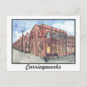 Carriageworks Building Postkarte
