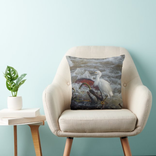 CARRIBEAN BIRD THROW PILLOW KISSEN (Stuhl )