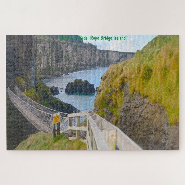 Carrick-A-Rede Rope Bridge Irland (Horizontal)