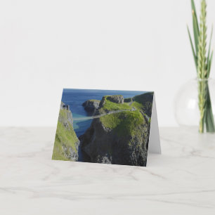 Carrick A Rede Rope Bridge Nordirland Karte