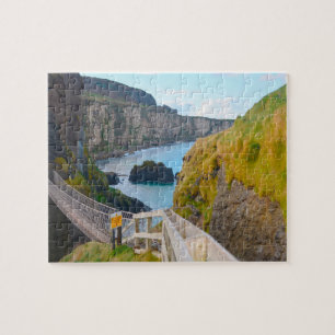 Carrick-A-Rede Seilbrücke Irland