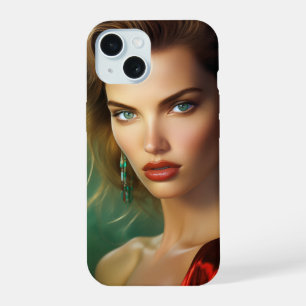 Carrie, 80er Femme Fatale iPhone 15 Hülle