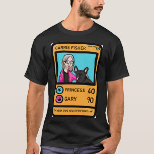 Carrie Fisher Sammelkarte T-Shirt