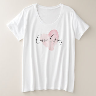 Carrie Grey Plus Tee