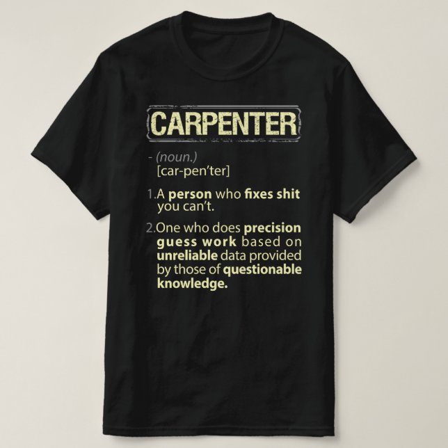 Carrier Real American Definition T-Shirt (Design vorne)