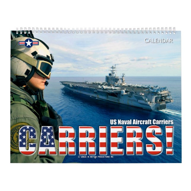 CARRIERS! - Luftfahrtunternehmen der US-Marine Kalender (Titelbild)