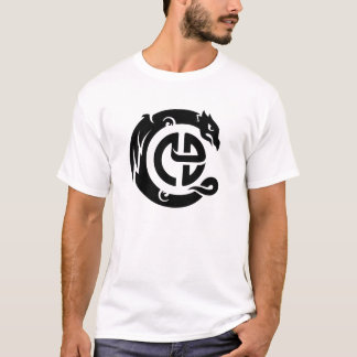 Carrigan entwirft Logo-Shirt T-Shirt