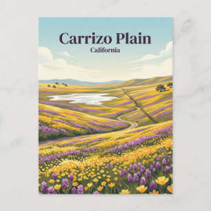 Carrizo Plain National Monument USA Postkarte