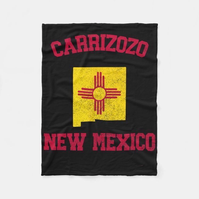 Carrizozo New Mexico  Fleecedecke (Vorderseite)
