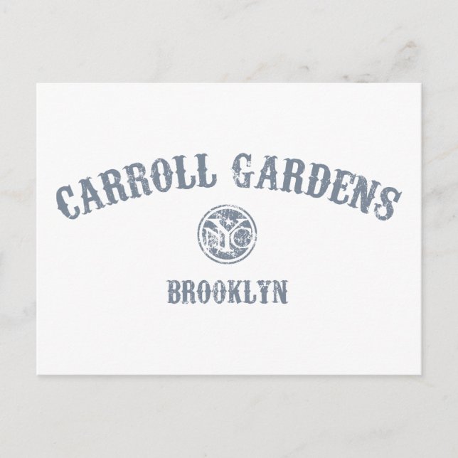 Carroll Gardens Postkarte (Vorderseite)