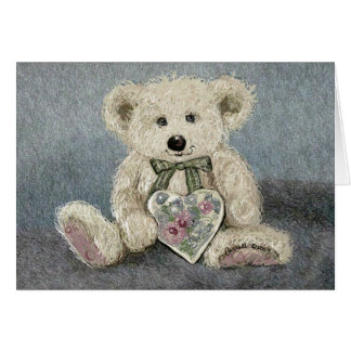 Carroll Teddy Bear Card