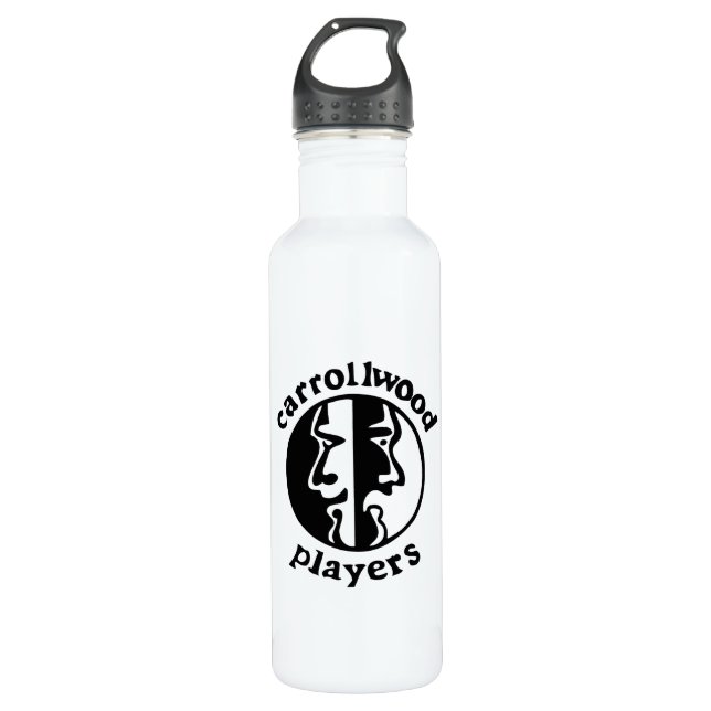 Carrollwood Spieler Edelstahlflasche (Vorderseite)