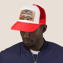 Carrom Board Champion Image Printed Winner Cap