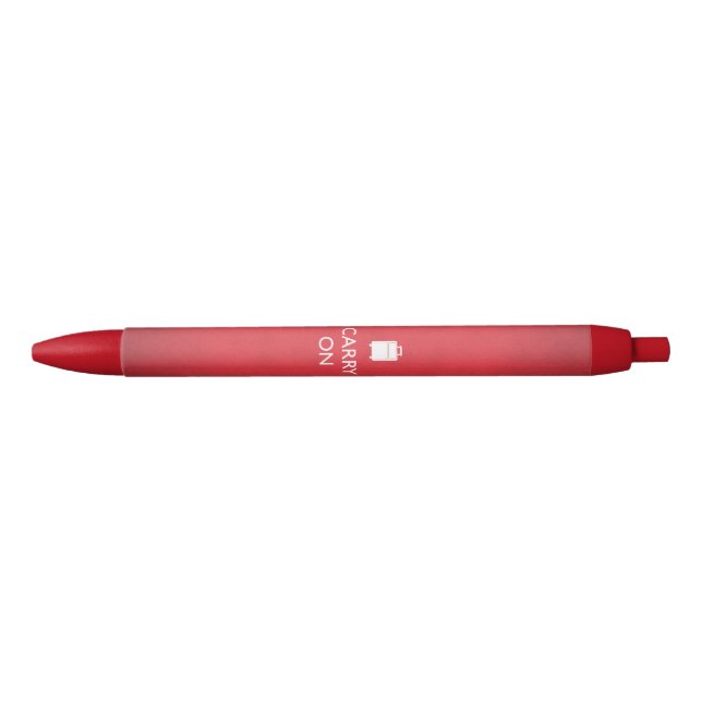 CARRON - Gepäck - Funny Red Kugelschreiber (Vorderseite)