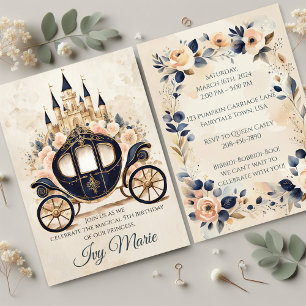 Carrosse de Conte de Fées et Invitation au Château