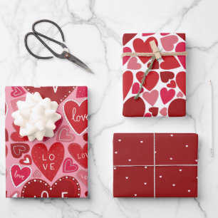 Carrosserie rouge rose Enveloppement Papier Feuill
