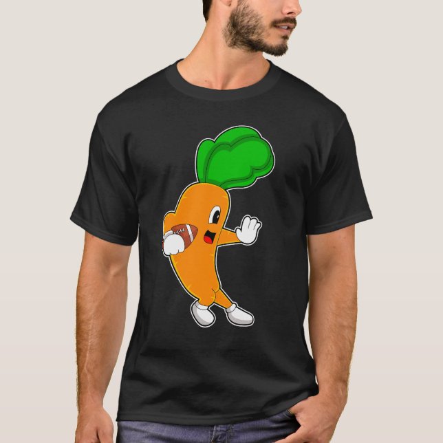 Carrot American Football T-Shirt (Vorderseite)