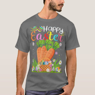 Carrot Bunny Egg Jagd Funny Carrot Happy Oster T-Shirt