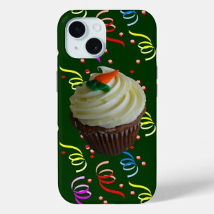 Carrot Cake Cupcake mit Confetti Case-Mate iPhone Hülle