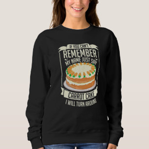Carrot Cake Rezept Cupcakes Pie Gluten frei Vegan Sweatshirt