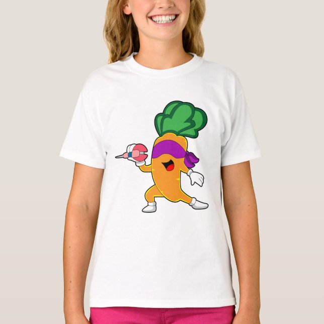 Carrot Darts Dart T-Shirt (Vorderseite)