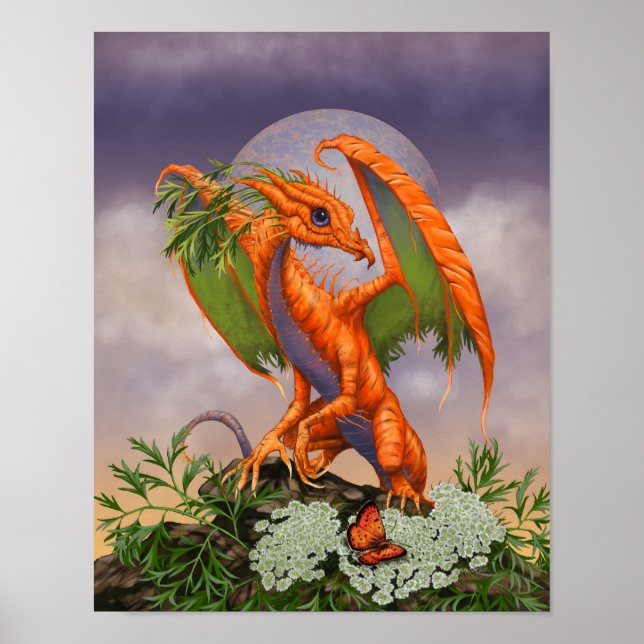 Carrot Dragon 11x14 (4x6 und höher) Poster (Vorne)