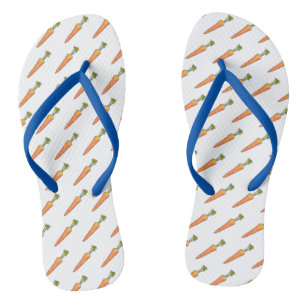 Carrot Flip Flops