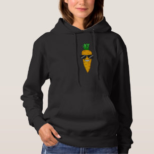 Carrot Gemüsebrille Botanists Veganer Hoodie