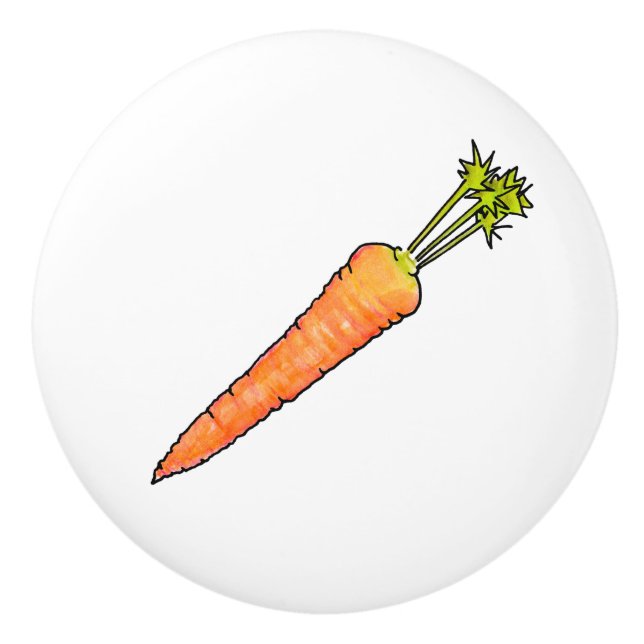 Carrot Keramikknauf (Vorderseite)