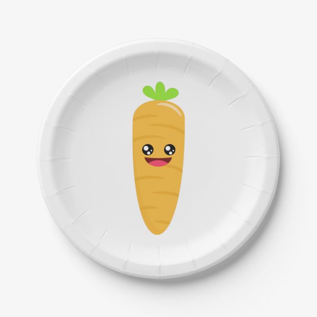 Carrot Pappteller (Vorderseite)