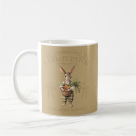 Carrot Patch Bunny Farmer Kaffeetasse