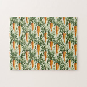 Carrot Pattern Spring Garden