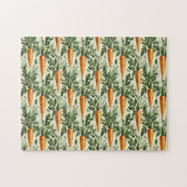Carrot Pattern Spring Garden (Horizontal)